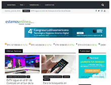 Tablet Screenshot of estamosenlinea.com